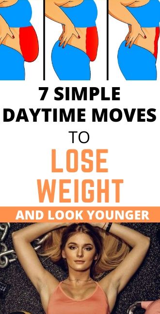 You are currently viewing 7 Simple Daytime Moves to Lose Weight and Look Younger