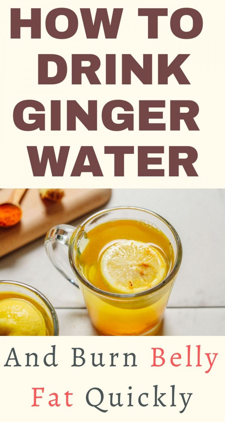 Read more about the article Drink Ginger Water And Burn Belly Fat Quickly.