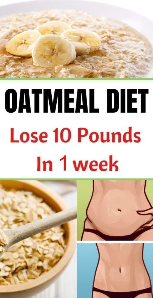 7Day Oatmeal Diet Plan To Lose up 10 Pounds In 1 Week.. SlimEra