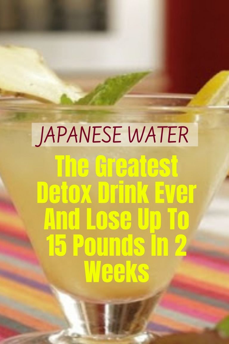 Read more about the article Japanese Water: The Key To Burn All The Fat From The Waist, Back And Thighs ! It Will Make You Look 10 Years Younger Too