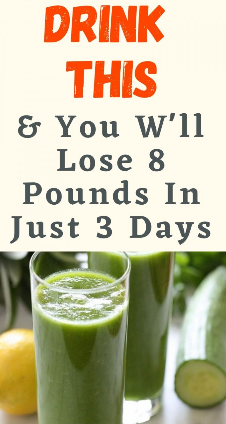 Read more about the article Drink This & You W’ll Lose 8 Pounds In Just 3 Days