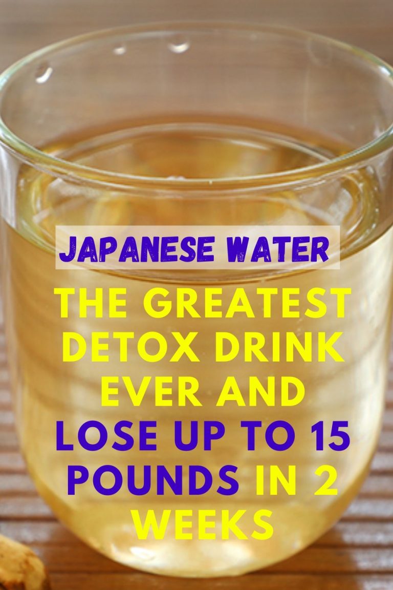 Read more about the article Japanese Water: The Key To Burn All The Fat From The Waist, Back And Thighs ! It Will Make You Look 10 Years Younger Too