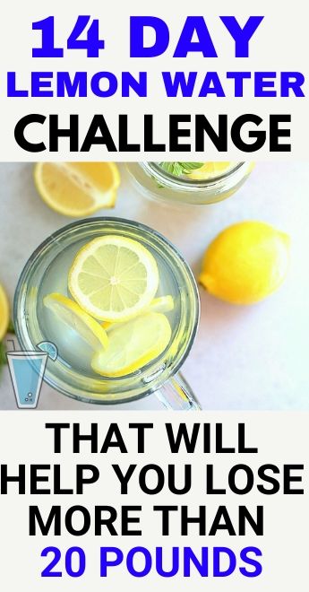 Here’s A 14 Day Lemon Water Challenge That Will Help You Lose Weight Healthy Life