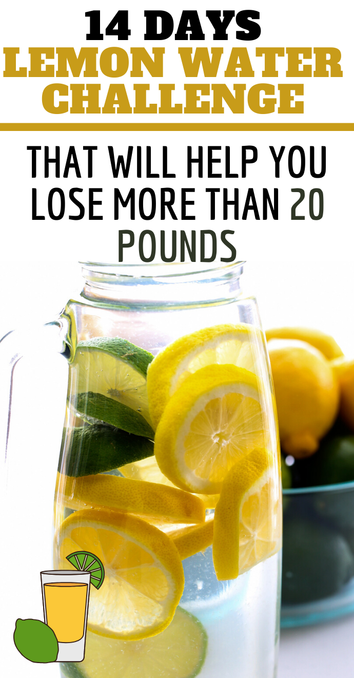 Here’s A 14Day Lemon Water Challenge That Will Help You Lose Weight