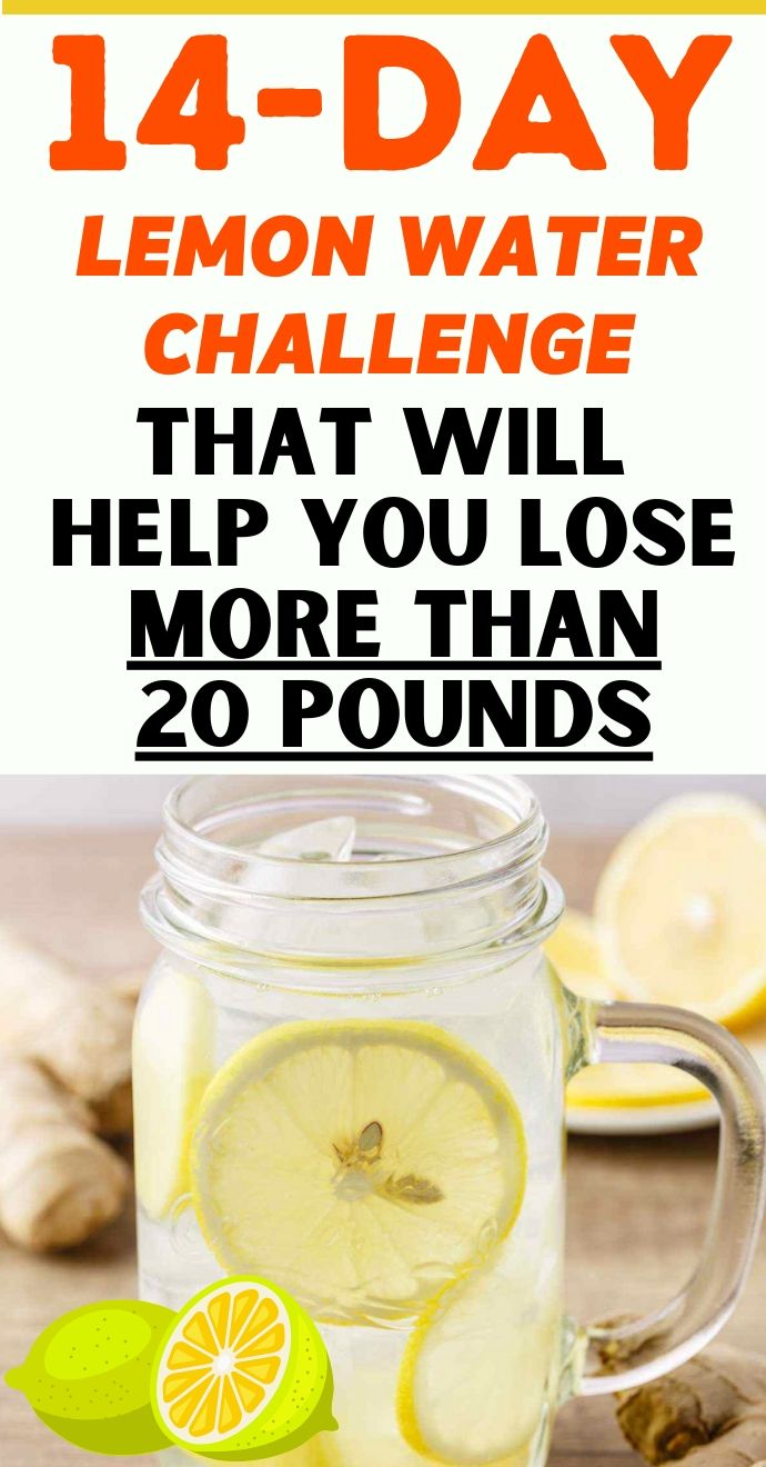 Here’s A 14-Day Lemon Water Challenge That Will Help You Lose Weight