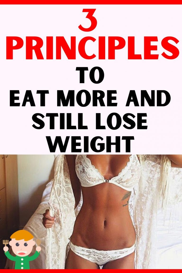 Read more about the article 3 Principles to Eat More and Still Lose Weight