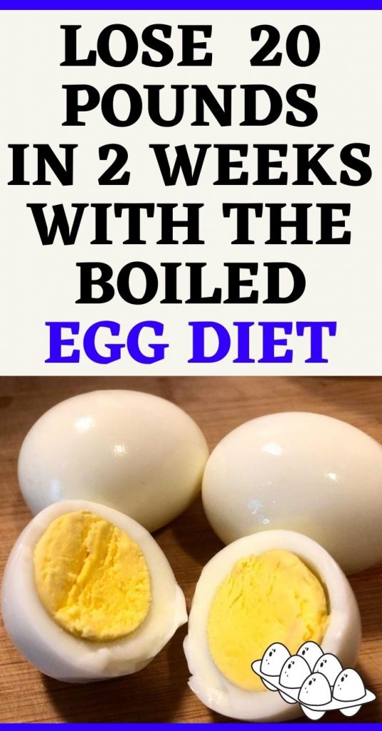 THE BOILED EGG DIET….HOW TO LOSE 20 POUNDS IN 2 WEEKS Healthy Life