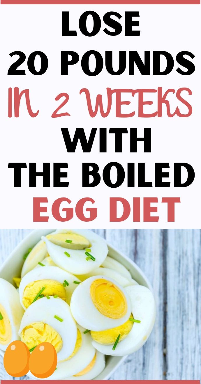 You are currently viewing THE BOILED EGG DIET: HOW TO LOSE 20 POUNDS IN 2 WEEKS.