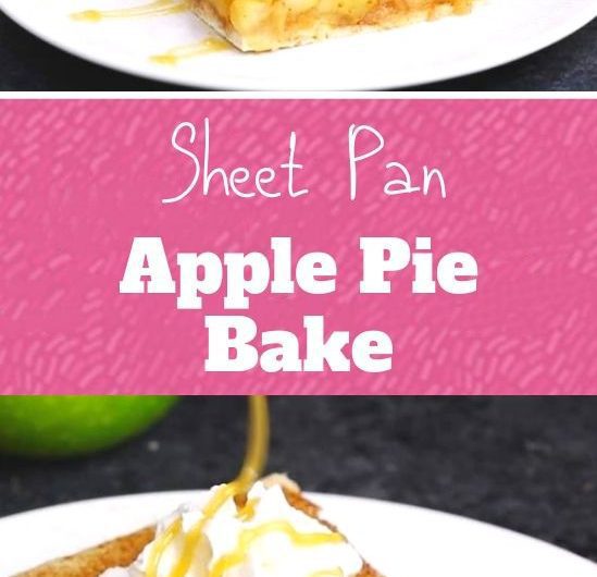 Sheet Pan Apple Pie Bake