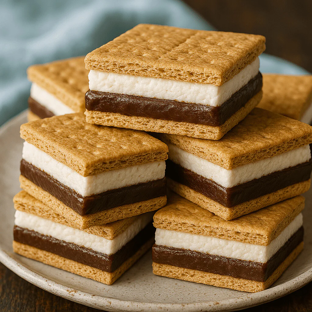 Frozen Chocolate Marshmallow Graham Bites x10