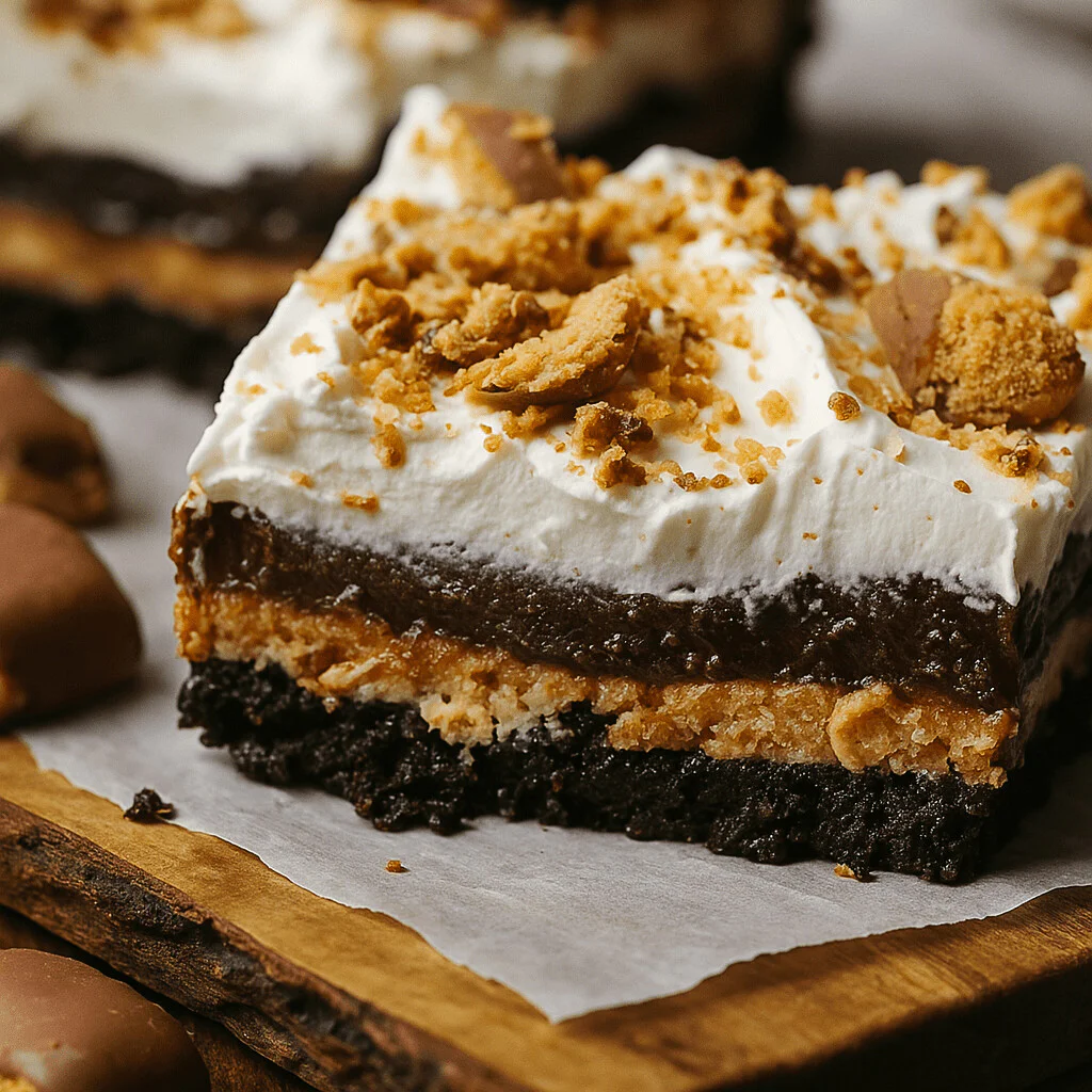 Chocolate Peanut Butter Dream Squares x13