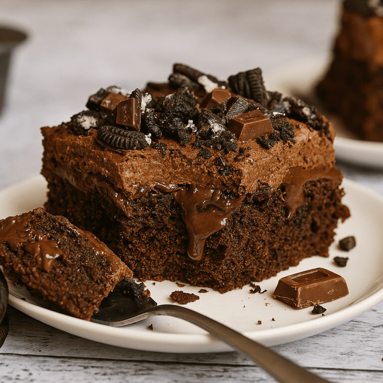 Triple Chocolate Mocha Dream Cake