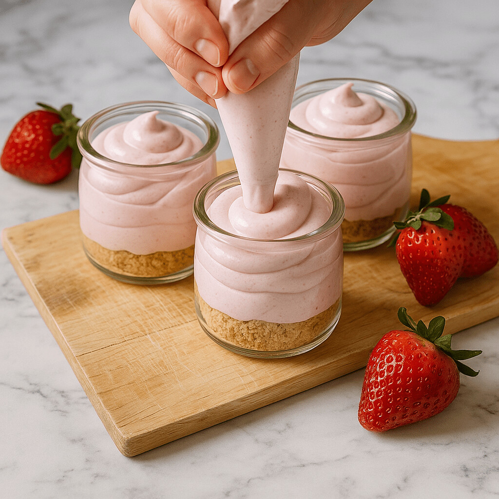 Read more about the article Chilled Strawberry Delight Cups