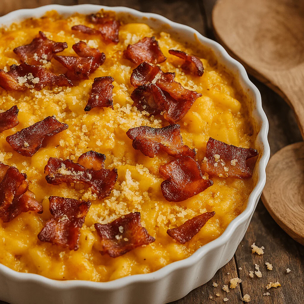 Loaded Chicken & Bacon Pasta Bake xx19