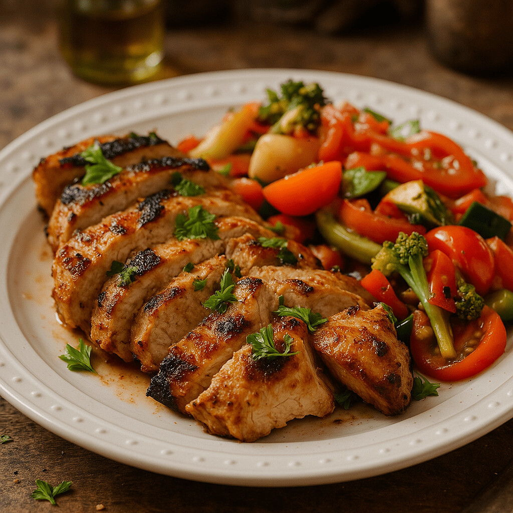 Tangy Lemon-Mustard Grilled Chicken xx28