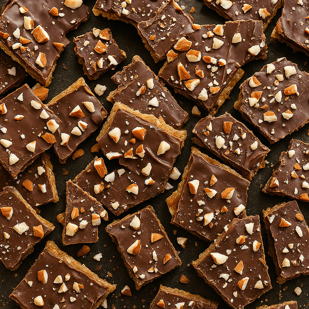 Read more about the article Layered Toffee Graham Crunch