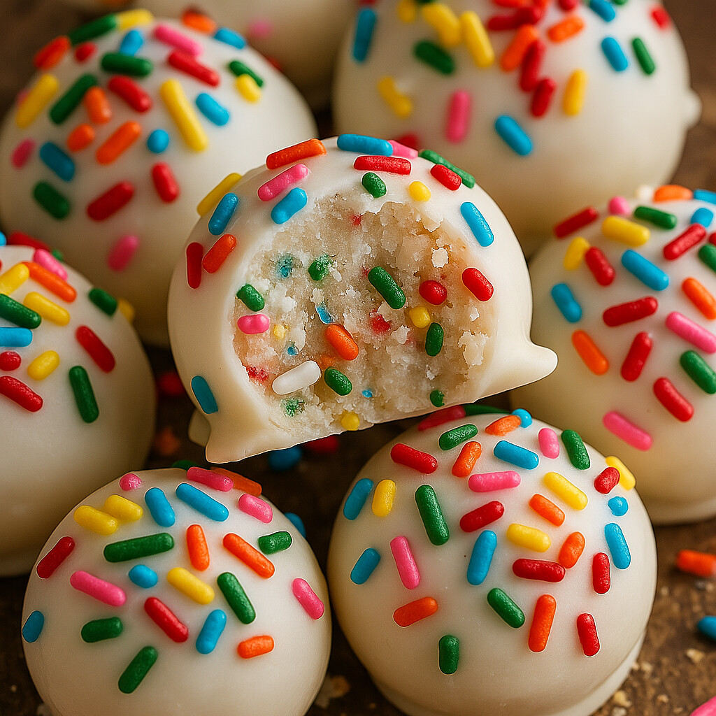 Read more about the article Rainbow Sprinkle Confetti Bites