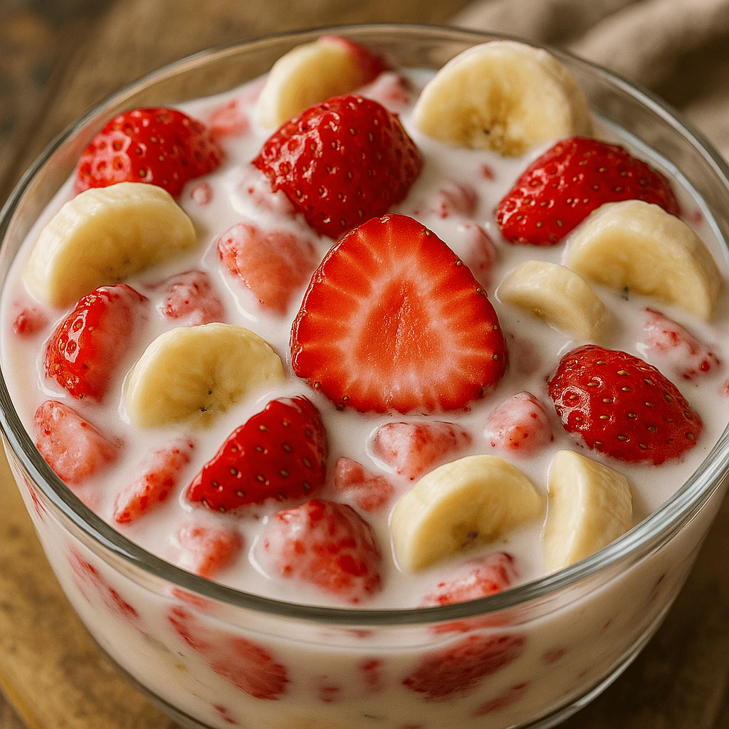 Read more about the article Creamy Berry Banana Fluff