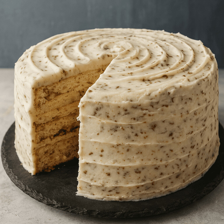 Toasted Pecan Coconut Cake
