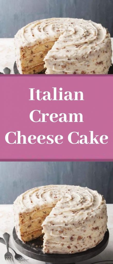 Italian Cream Cheese Cake – Foodie