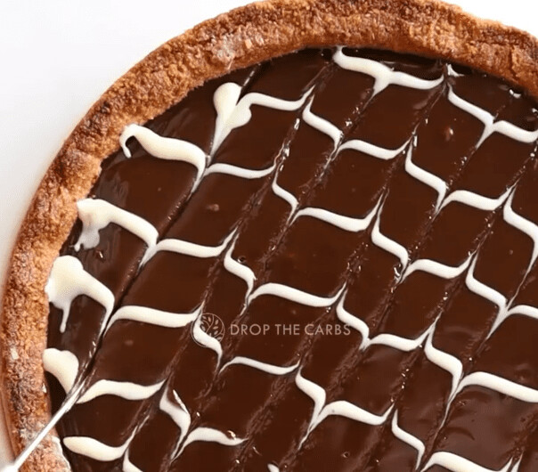 Keto chocolate tart