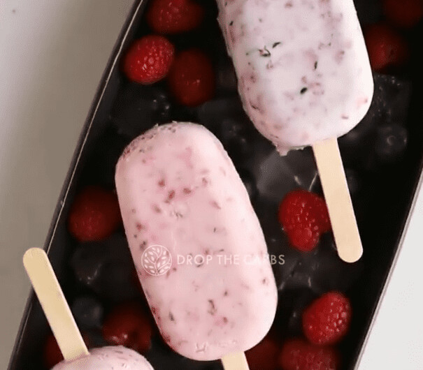 keto berries ice cream