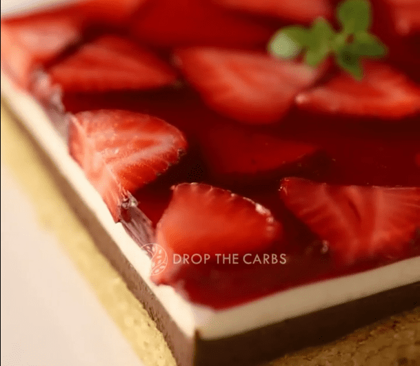 Keto layered tart
