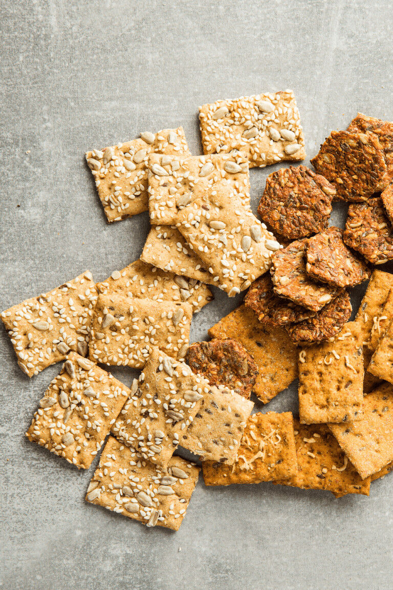 Craving Crunch Without Carbs? Whip Up These Keto Crackers in 10 Minutes! (2 Ingredients!)