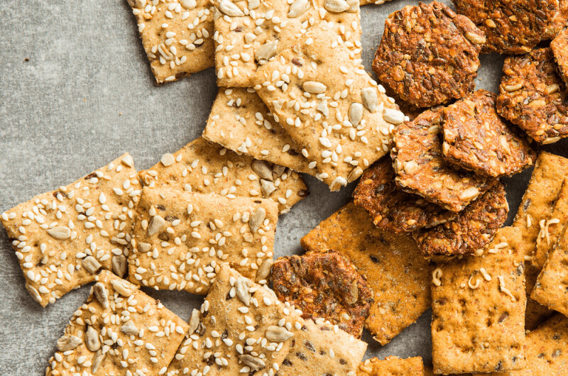 2-Ingredient Keto Crackers Recipe