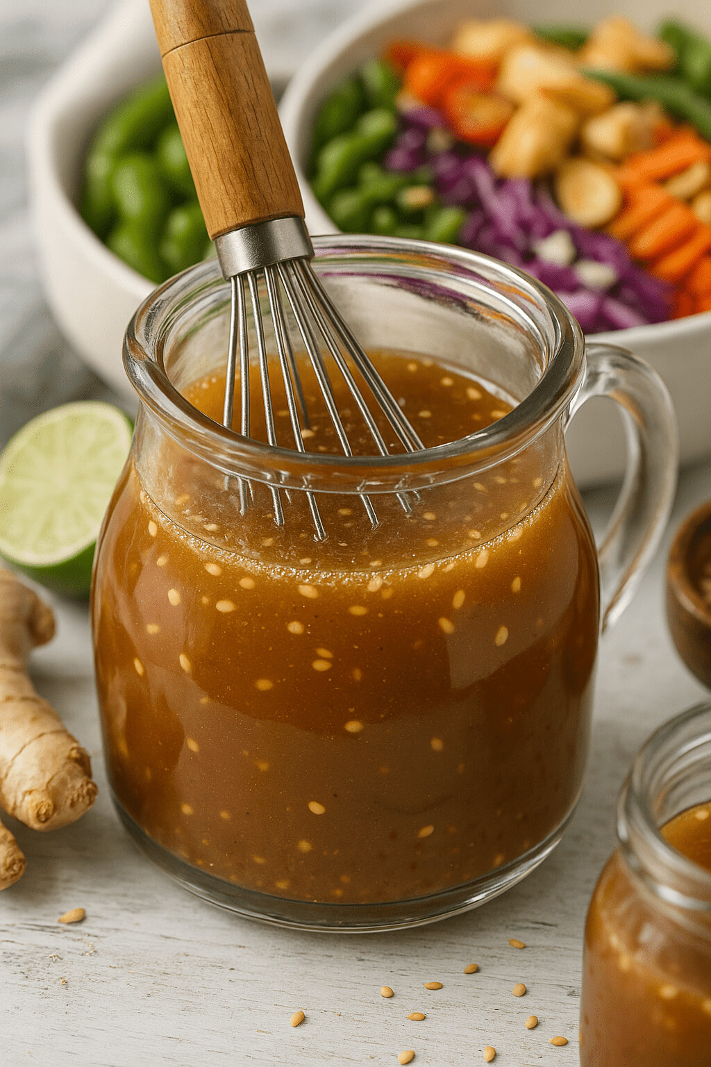 Read more about the article Zesty Ginger Scallion Dressing