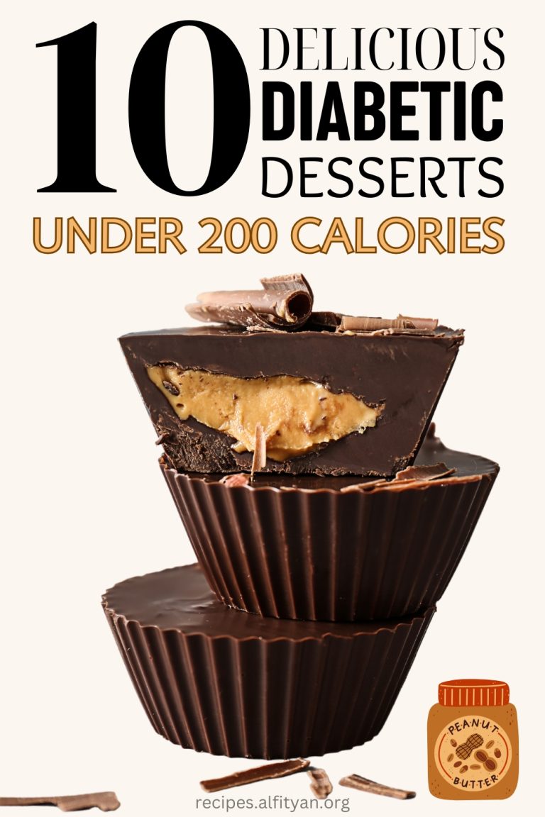 10 Delicious Diabetic Desserts Under 200 Calories