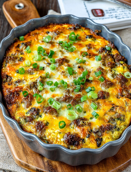 Read more about the article My Go-To Savory Sausage & Mushroom Casserole (That Happens to Be Low-Carb!)