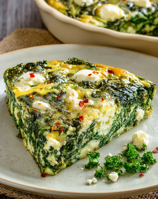 Read more about the article My Simple Secret Weapon: Low-Carb Savory Greens and Feta Casserole