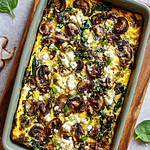 Elegant & Easy: My Favorite Low-Carb Mushroom & Goat Cheese Casserole 5
