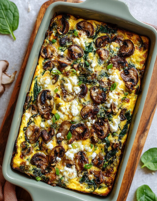 Read more about the article Elegant & Easy: My Favorite Low-Carb Mushroom & Goat Cheese Casserole