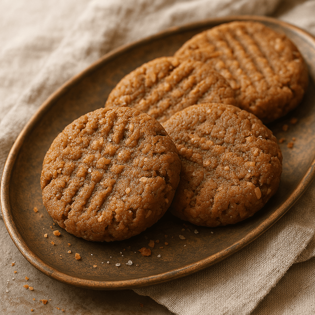 Easy Keto Golden Peanut Cookies (Low Carb & Delicious!)1