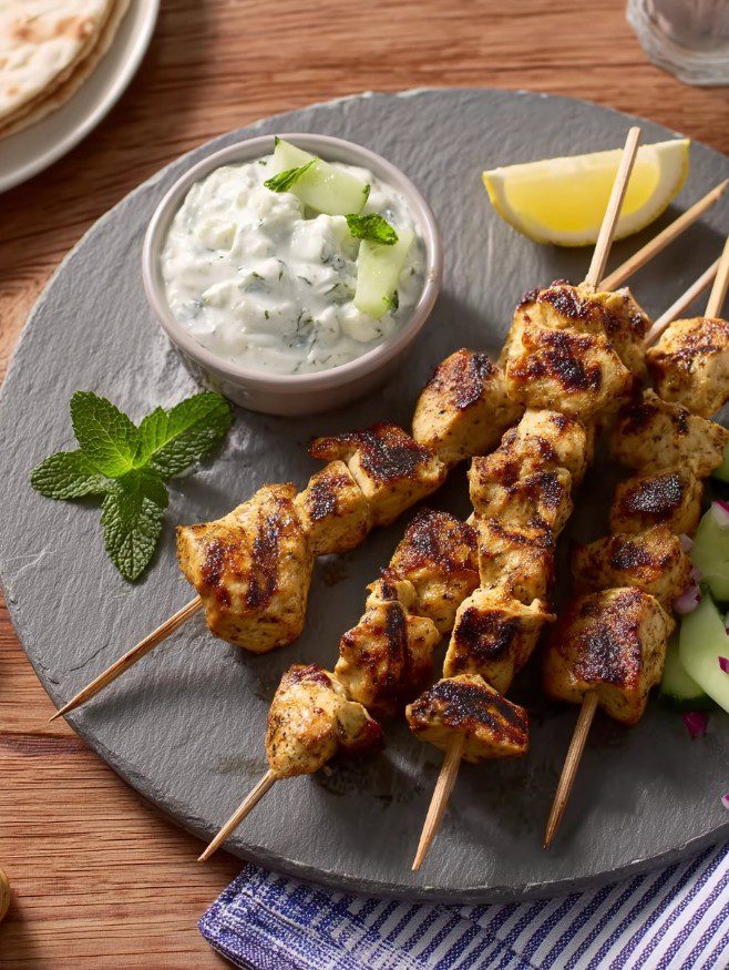 Read more about the article My Go-To Greek Getaway: Athenian Lemon-Herb Chicken Skewers!