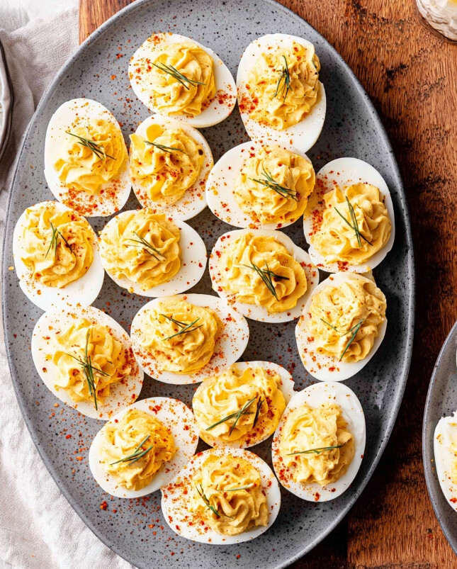 Read more about the article The Ultimate Deviled Eggs: My Secret to Perfectly Golden & Creamy Bites