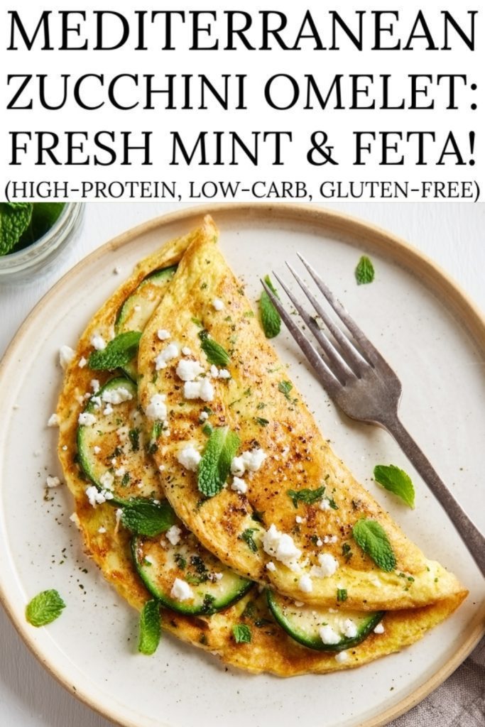 Zucchini Feta Omelet Recipe