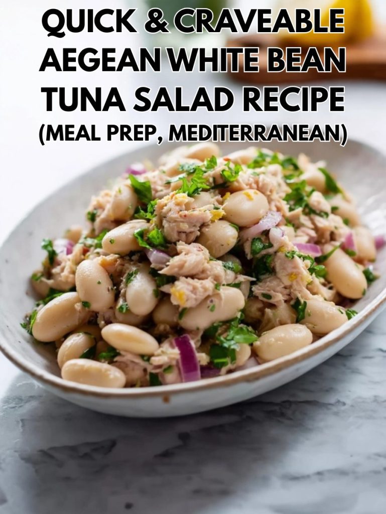 White Bean Tuna Salad