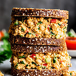 The Crowd-Pleaser Mediterranean Chickpea Salad Sandwich