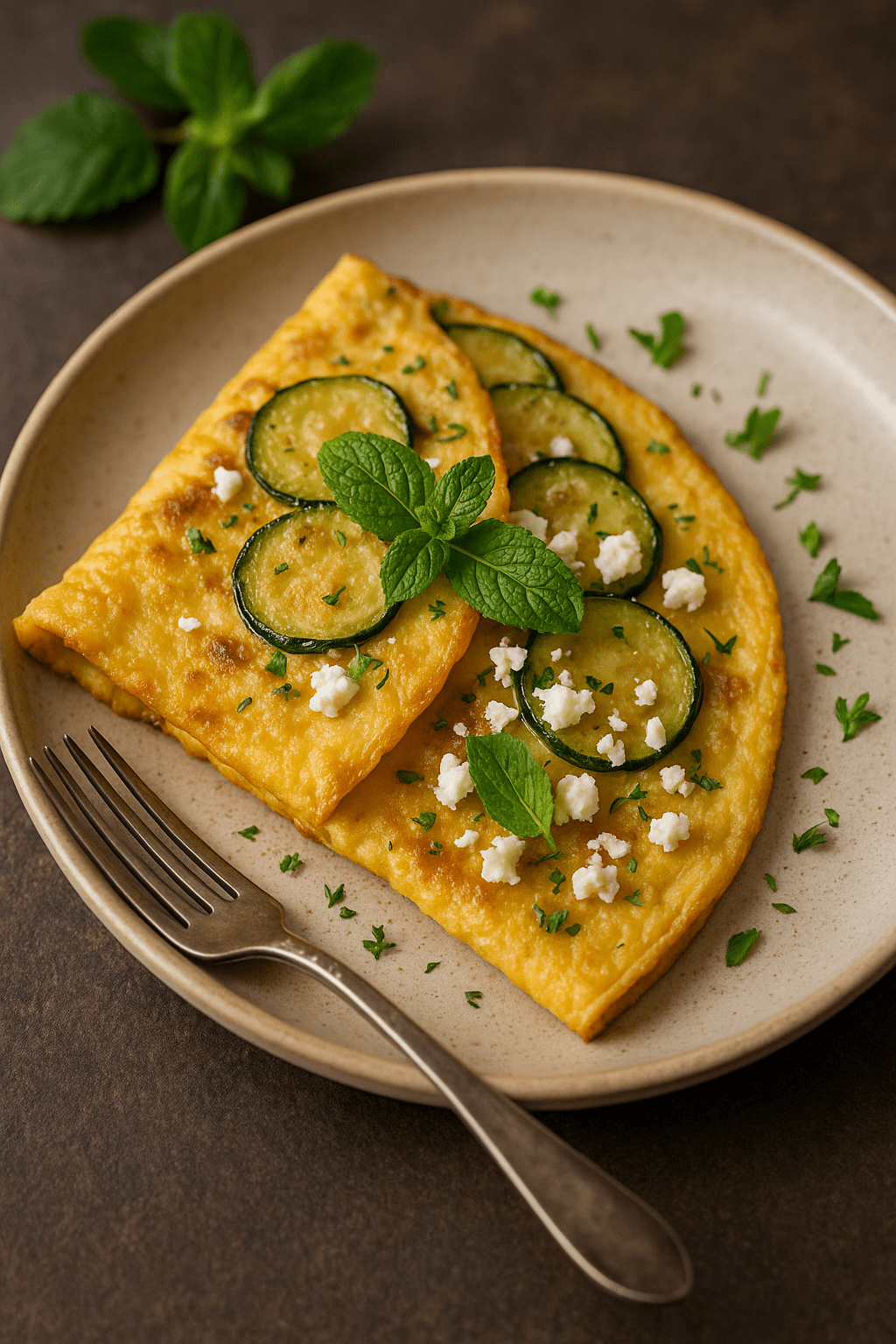 Read more about the article Sunshine on a Plate: My Go-To Cretan-Style Zucchini Omelet