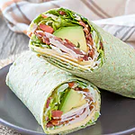 My 10-Minute California Turkey Bacon Wrap (So Easy!) California Turkey & Bacon Wrap (1)