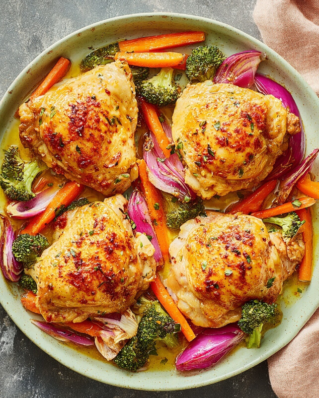 Read more about the article My Favorite Lemon Garlic Chicken Sheet Pan (With a Secret Marinade!)