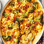 Cheesy Chicken and Bacon Pasta Bake (The 50g Protein One-Pan Wonder) Cheesy Chicken and Bacon Pasta Bake (One-Pan Sauce)